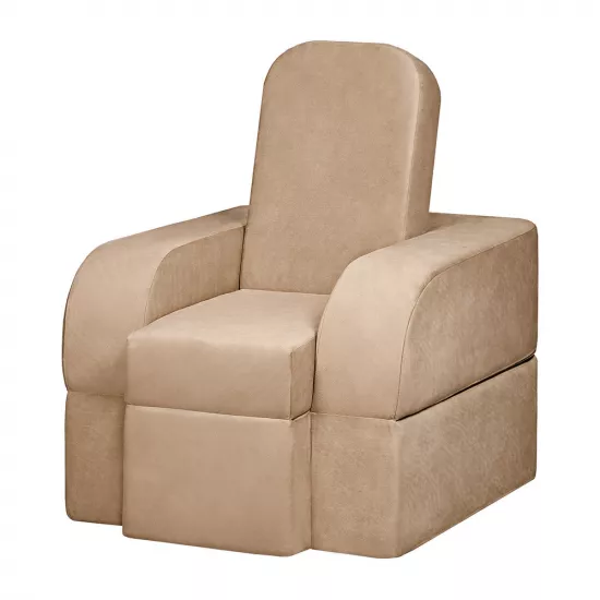 Кресло Edka Terra 80x180x30 раскладное, M7 Коричневый