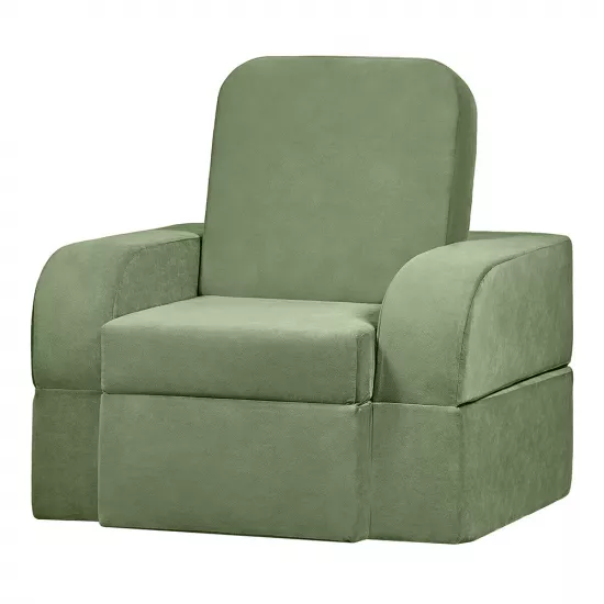 Fotoliu Edka Terra 120x200x30 extensibil, M27 Verde