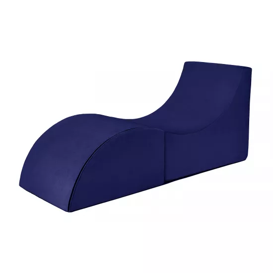 Шезлонг Edka Relax, M34 Темно-синий