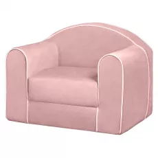 Fotoliu copii Edka Star Kids extensibil M19 Roz pudrat Fotoliu copii Edka Star Kids extensibil M19 Roz pudrat
