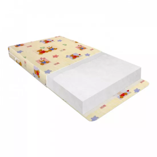 Saltea pentru copii Edka husa Bumbac, 60x120x10 cm