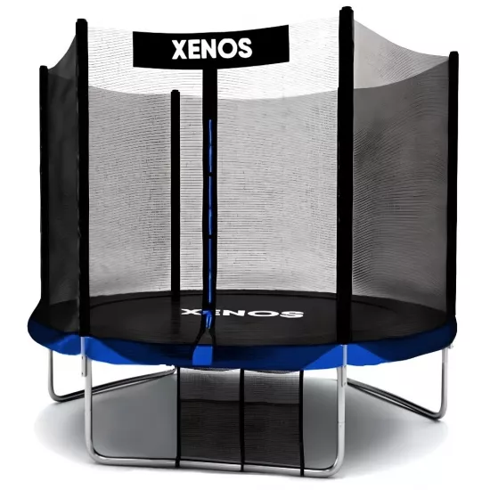 Батут Xenos XT-6FT, 183 см, внешняя сетка, Blue