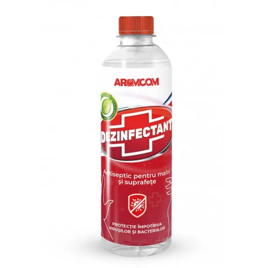 Дезинфицирующее средство для рук и поверхностей 400ml , AROMCOM