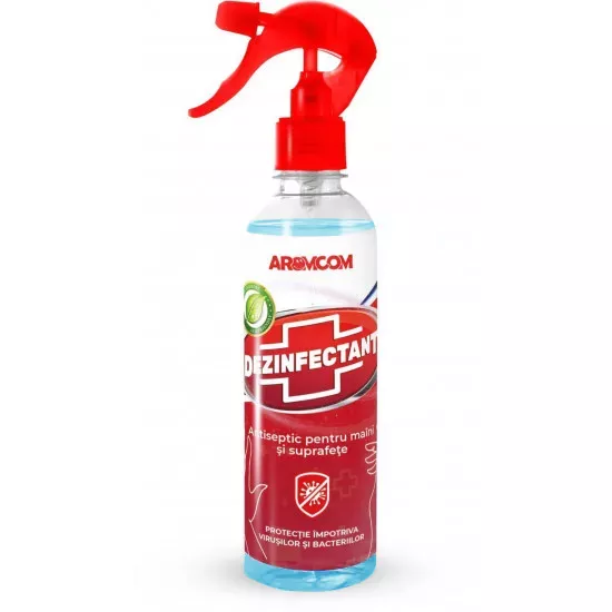 Dezinfectant pentru maini si suprafete 400ml , AROMCOM