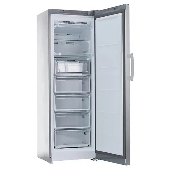 Морозильник вертикальный Indesit DFZ 5175 S (250 л / Silver