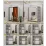 Dulap-cupeu Bafimob DY-100 (100x220x60) Imprimare foto 1/2 (usa), Sur deschis
