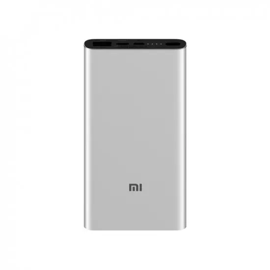 Power bank 10000 mA⋅h Mi Power Bank 3 USB A + USB C Silver (10000 mA⋅h)