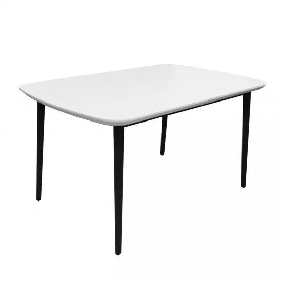 Masă pentru bucătărie DP Tori extensibila, White