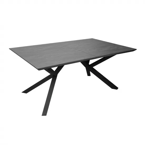 Masă pentru bucătărie DP Aiza extensibila, Black