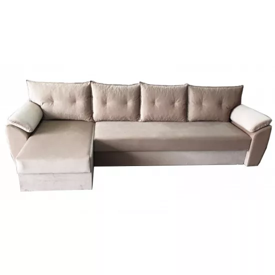 Диван угловой Art Lux E1V1 (3.0x1.5), Бежевый