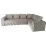 Диван угловой Art Lux E1M1K1 (2x3), Бежевый