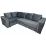 Диван угловой Art Lux E1M1K1 (2x3), Темно серый
