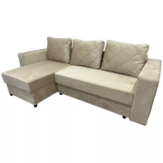 Canapea de colț Art Lux Eros E5L (2400x1400), Bej