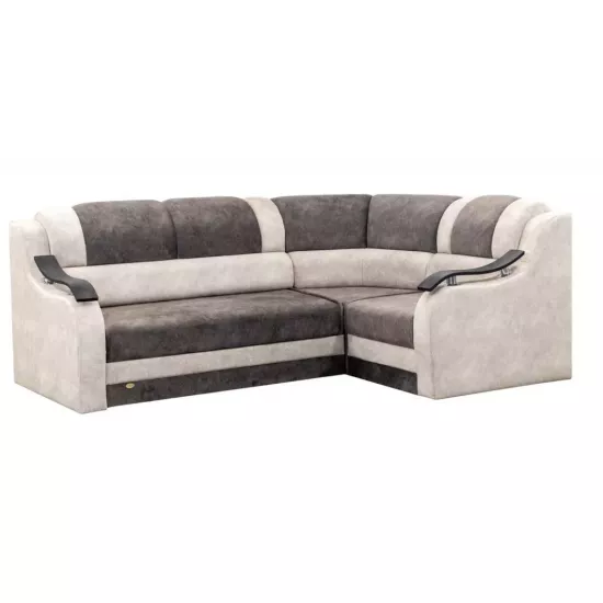 Canapea de colț Art Lux G1 (2x3), Maro/Bej