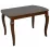 Набор мебели Eva Стол HV-29V Burnish + 6 стульев DEPPA R (Burnish, F-789 Brown )