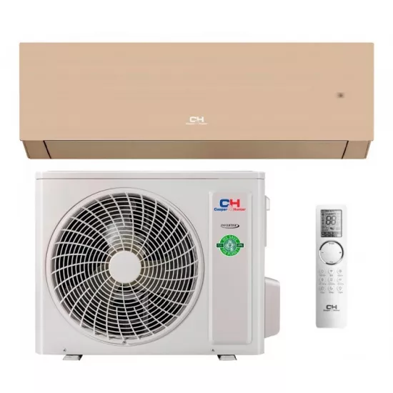 Aparat de aer condiționat Cooper&Hunter Majesty Inverter WI-FI R32 CH-S12FTXAM-GD ,, 12000 BTU, pana la 35 m², Gold