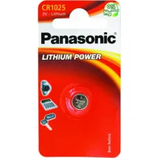 Батарейки дисковые Panasonic 1xCR1025 (CR-1025EL/1B) Батарейки дисковые Panasonic 1xCR1025 (CR-1025EL/1B)