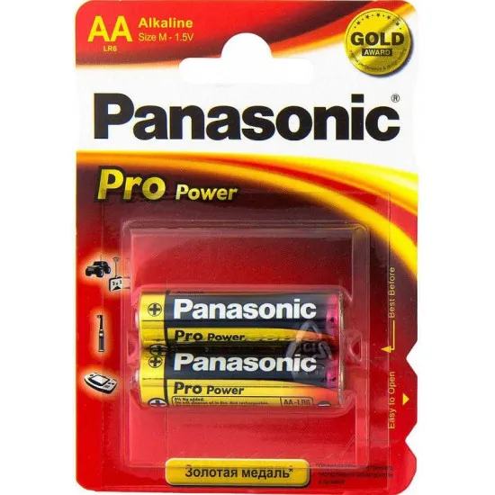 Батарейки Panasonic 2xAA (LR6XEG/2BP)