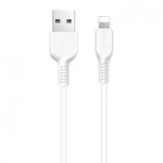 Кабель Hoco X20 Flash USB 2.0/Lighting, White