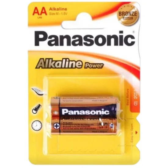 Baterii Panasonic 2xAA (LR6REB/2BPR)