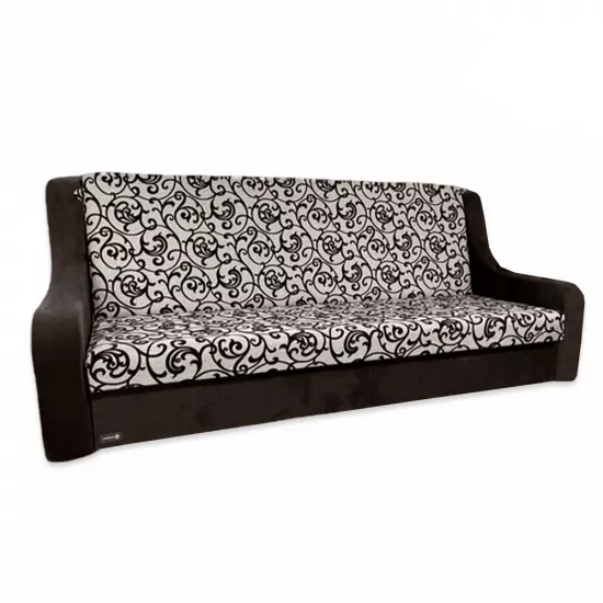 Диван прямой CAM N7 (190x100) без деревянных подлокотников, Коричневый