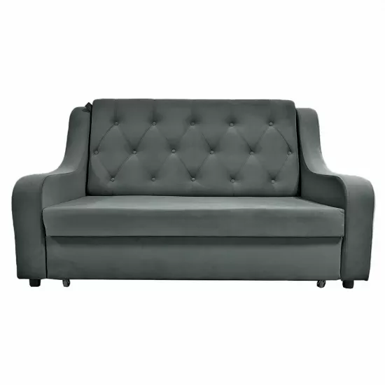 Диван прямой CAM N7+ (190x100) без деревянных подлокотников, Tenerife 54 Серый