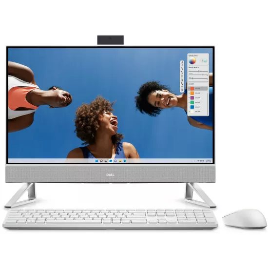 Моноблок 23,8" Dell Inspiron 5430 Pearl White, Intel Core 7 150U (1.8 Ghz - 5.4 Ghz), 16 ГБ, 1024 ГБ, Windows 10 Home