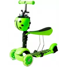 Trotinetă 4Play Lady Bug Green Trotinetă 4Play Lady Bug Green
