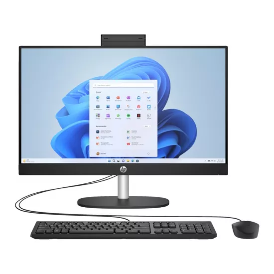 Моноблок 23,8" HP 24-cr1003ci Jet Black, Intel Core Ultra 7 155U (up to 4.8 GHz), 16 ГБ, 512 ГБ, FreeDos