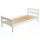 Детская кровать Goydalka Paris 1B49-1, без ящика, 80x190 см, Белый