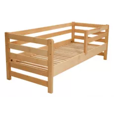 Pat copii Goydalka Aurora 1B59-2, fără sertar, 80x190 cm, Natural Pat copii Goydalka Aurora 1B59-2, fără sertar, 80x190 cm, Natural