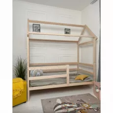 Pat copii Goydalka Terry 1B80-2, fără sertar, 80x160 cm, Natural