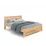 Деревянная кровать Klen Selena, 140 x 200 см, Натуральный