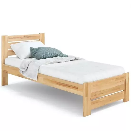 Деревянная кровать Klen Karoline, 90 x 200 см, Натуральный