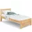 Деревянная кровать Klen Karoline, 90 x 200 см, Натуральный
