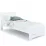 Pat din lemn Klen Karoline, 90 x 200 cm, Alb