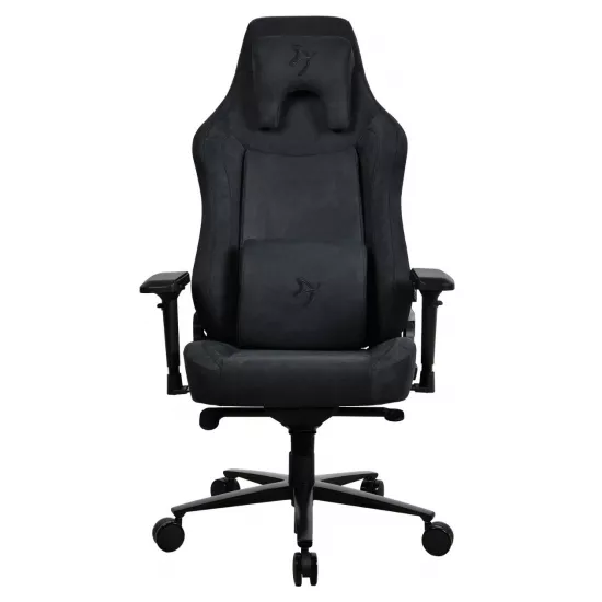 Fotoliu de gaming Arozzi Vernazza XL SuperSoft Fabric, Pure Black