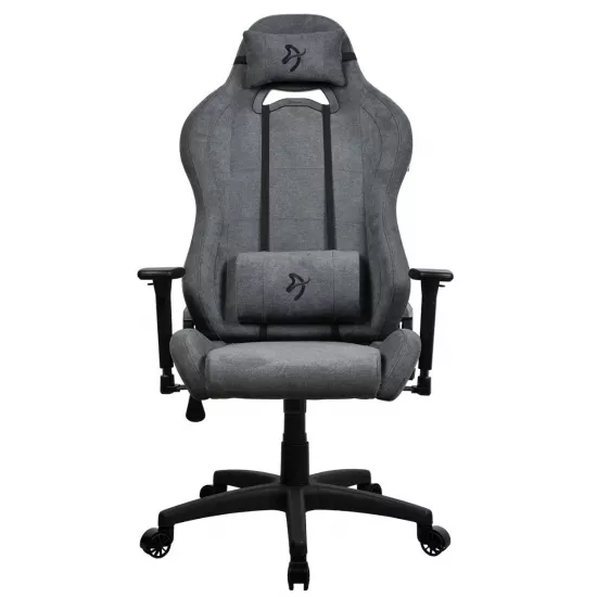 Fotoliu de gaming Arozzi Torretta Soft Fabric V2, Ash Grey