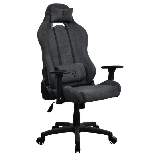 Fotoliu de gaming Arozzi Torretta Soft Fabric V2, Dark Grey