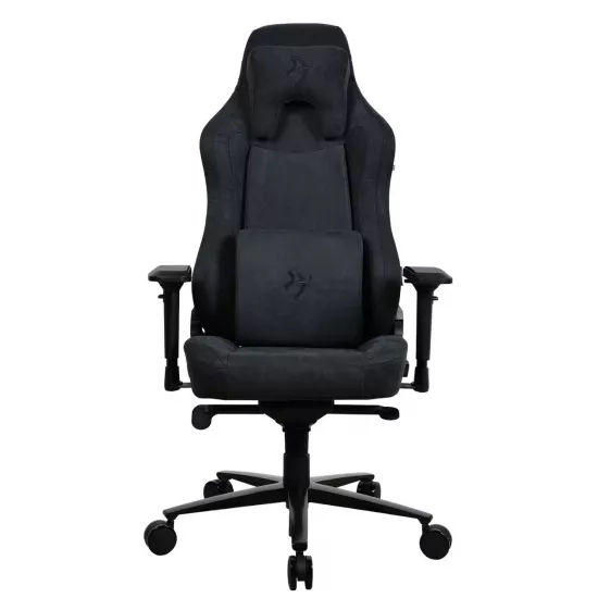 Fotoliu de gaming Arozzi Vernazza SuperSoft Fabric, Pure Black