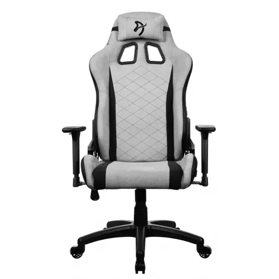 Кресло геймерское Arozzi Avanti SoftFabric, Light Grey