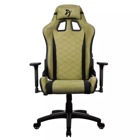 Кресло геймерское Arozzi Avanti SoftFabric, Moss Green
