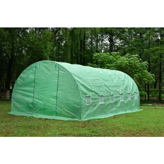 Садовая теплица Micul Fermier GF-2045 6x3x2m, 140 g/m3, Ø, толщина