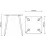 Masă pentru bucătărie Nowy Styl Modern Lite 70x70cm, White