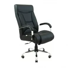 Fotoliu de birou Richman Magister Chrome Flay-2230, Black