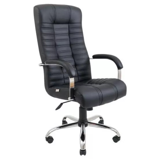 Кресло офисное Richman Atlant Chrome, Flay-2230 Black
