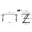 Masa de birou Huzaro Hero 2.5, 120х60 cm, White