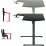 Masa de birou Huzaro Hero 9.1, 145x85 cm, Black