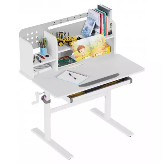 Masa de birou Mark Adler Biurko Study 5.0, Gray