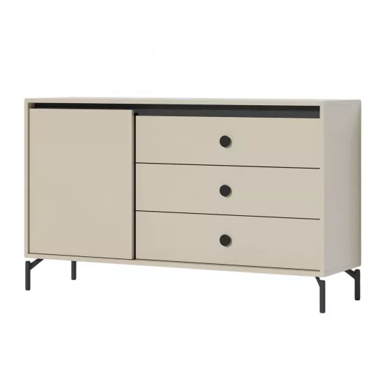 Комод Fabrik Home Marshal, 137x37.5x81.5 см, Кашемир